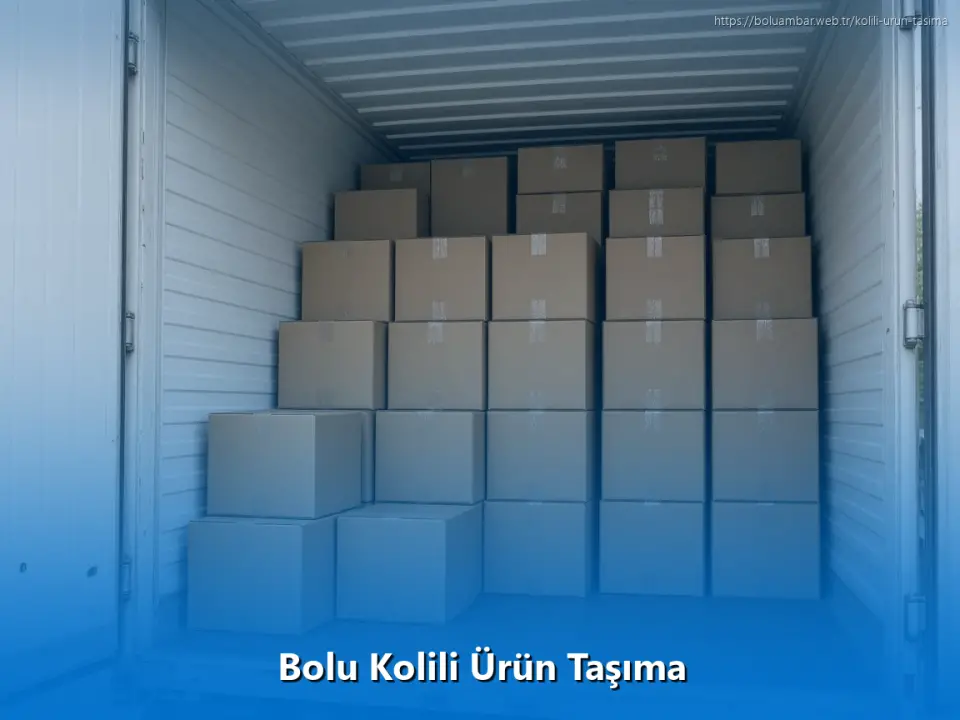 Bolu Kolili Ürün Taşıma