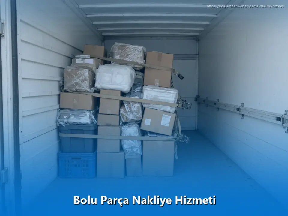 Bolu Parça Nakliye Hizmeti